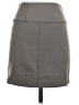 Zara Solid Gray Casual Skirt Size XS - photo 2