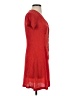 Pull&Bear Red Casual Dress Size S - photo 4