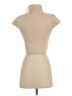 Line & Dot Tan Short Sleeve Turtleneck Size S - photo 2