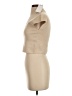 Line & Dot Tan Short Sleeve Turtleneck Size S - photo 5