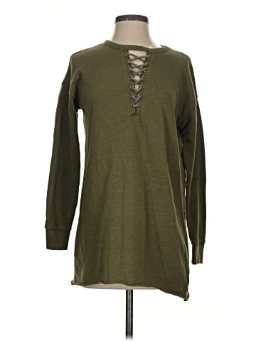 American Eagle Outfitters Long Sleeve Henley (view 1)