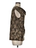 Kasper Brown Sleeveless Blouse Size M - photo 4