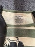 Carter's 100% Cotton Stripes Green Long Sleeve Onesie 9-12 MO / 12 MO - photo 3