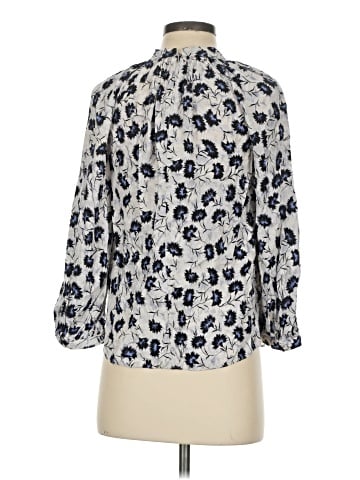 Rebecca Taylor 3/4 Sleeve Silk Top (view 2)