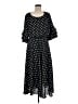 Assorted Brands Polka Dots Black Casual Dress Size EU 40 / US 10 - photo 1