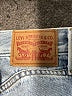Levi's 100% Cotton Hearts Blue Denim Shorts Size 30 waist - photo 3