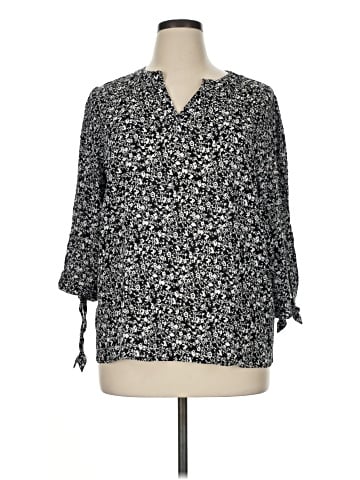 Jones & Co 3/4 Sleeve Blouse (view 1)