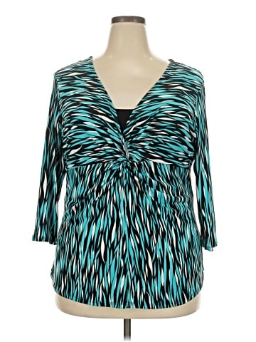Choices 3/4 Sleeve Blouse (view 1)