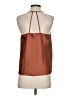 Pleione Brown Sleeveless Blouse Size S - photo 2