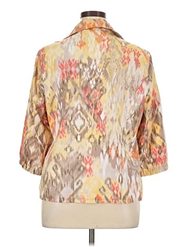 Zenergy by Chico's 3/4 Sleeve Button-Down Shirt (view 2)