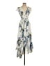 Lulus 100% Polyester Floral Blue Casual Dress Size S - photo 1