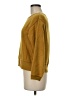 J.Crew Solid Yellow Pullover Sweater Size M - photo 5