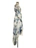 Lulus 100% Polyester Floral Blue Casual Dress Size S - photo 4
