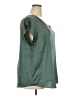 Montgomery Post Green Short Sleeve Blouse Size 2X - photo 4