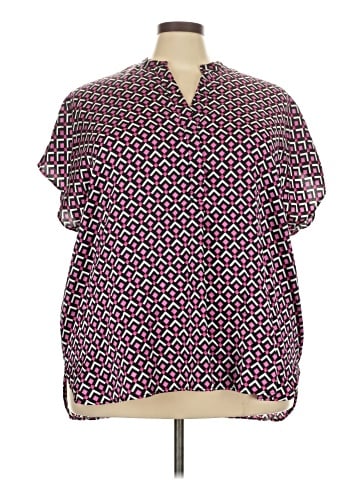Lane Bryant Short Sleeve Blouse (view 1)