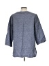 Ellen Tracy Gray 3/4 Sleeve Top Size L - photo 2