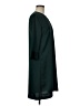H&M 100% Polyester Solid Green Casual Dress Size 8 - photo 4
