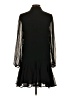 Ann Taylor LOFT 100% Polyester Black Casual Dress Size XS - photo 2