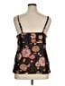 Democracy 100% Polyester Brown Sleeveless Blouse Size 1X - photo 2