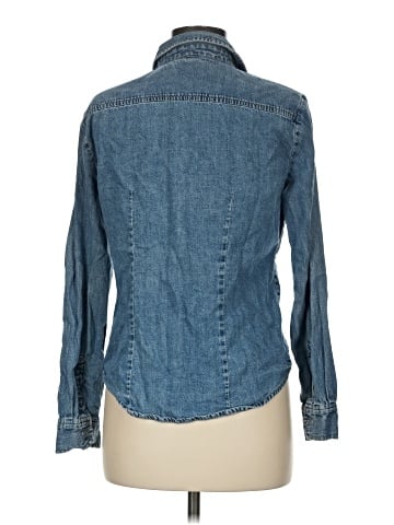 NY Jeans Long Sleeve Button-Down Shirt (view 2)