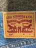 Levi's Graphic Blue Jeans Size 26 L - photo 4