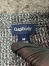 Gap Body Metallic Gray Pullover Sweater Size M - photo 7