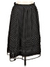 Peter Nygard Polka Dots Black Casual Skirt Size 10 - photo 1