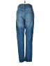 Topshop 100% Cotton Graphic Blue Jeans Size 28 waist - photo 2