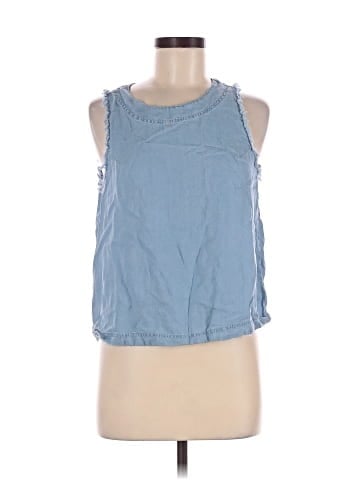 Blue Rain Sleeveless Top (view 1)