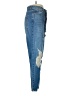 Topshop 100% Cotton Graphic Blue Jeans Size 28 waist - photo 4