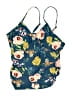 Unbranded Floral Blue Swimsuit Top Size M - photo 1
