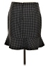 Laundry by Shelli Segal Houndstooth Gray Formal Skirt Size 10 - photo 2