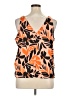 Old Navy Orange Sleeveless Blouse Size XL - photo 2