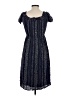 Old Navy 100% Viscose Paisley Blue Casual Dress Size XS - photo 2