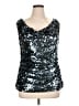 DressBarn 100% Polyester Silver Cocktail Dress Size 1X - photo 1