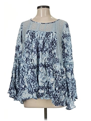 En Creme Long Sleeve Blouse (view 1)