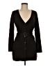 Ann Taylor Solid Brown Black Wool Cardigan Size M - photo 1