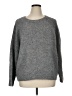 Express Solid Gray Pullover Sweater Size XL - photo 1