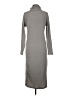 Lou & Grey Gray Casual Dress Size M - photo 2
