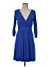 Tart Solid Blue Casual Dress Size M - photo 1