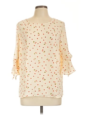 LC Lauren Conrad 3/4 Sleeve Blouse (view 1)