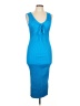 Peach Blue Cocktail Dress Size L - photo 1