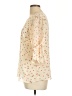 LC Lauren Conrad 100% Polyester Ivory 3/4 Sleeve Blouse Size L - photo 5