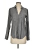 Cloth & Stone Gray Long Sleeve Button-Down Shirt Size XS - photo 1