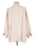 Just Fab Tan Long Sleeve Button-Down Shirt Size L - photo 2