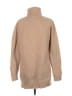 Zara Solid Tan Wool Pullover Sweater Size Med - Lg - photo 2