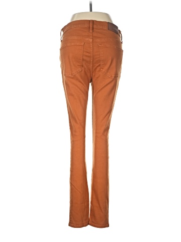 Madewell 9" Mid-Rise Skinny Jeans: Garment-Dyed Button-Front Edition (view 2)