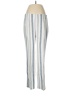 Haris Cotton Stripes Blue Silver Casual Pants Size M - photo 1