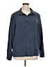 CALVIN KLEIN JEANS Blue Long Sleeve Top Size XL - photo 1