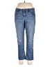 Elle Solid Blue Jeans Size 10 - photo 1